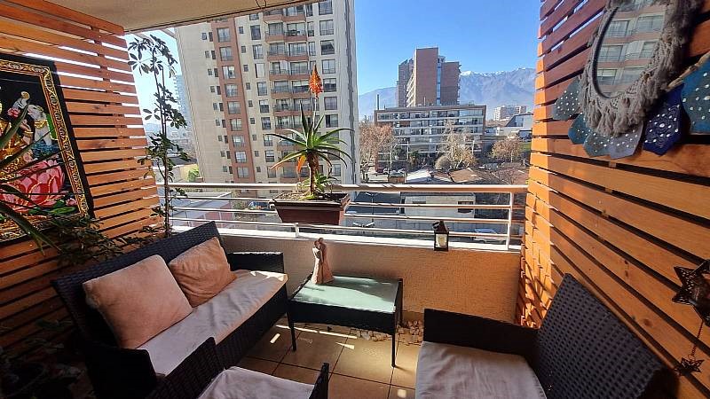 Imagen de Venta Departamento en Ñuñoa - IRARRÁZAVAL CON EXEQUIEL FERNÁNDEZ - 76 m² - 2D - 2B (Cod. 12719)