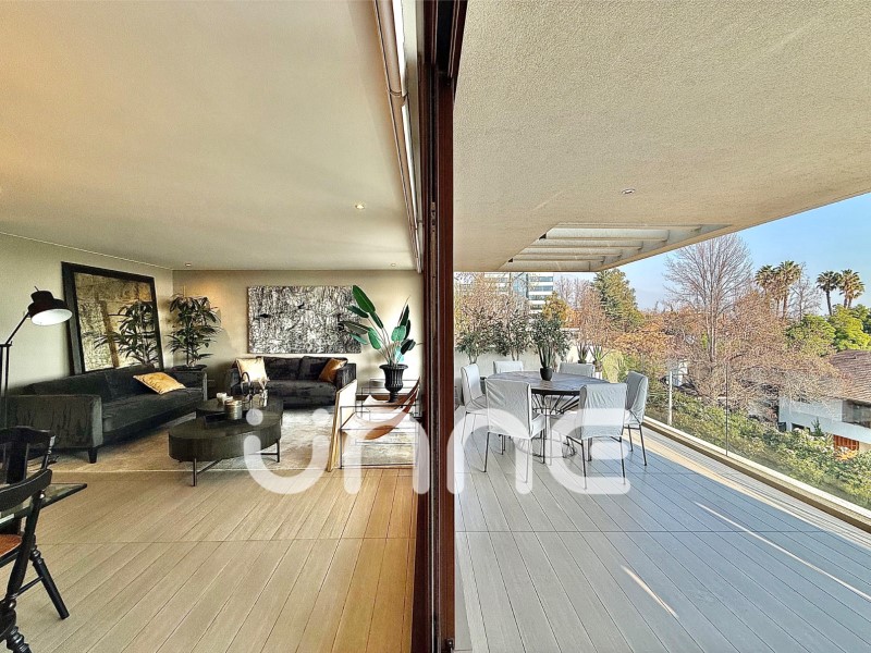 Imagen de Venta Departamento en Vitacura - AMOBLADO TOP PENTHOUSE, VISTA DESPEJADA, NUEVO - 138 m² - 3D - 3B (Cod. 24936)
