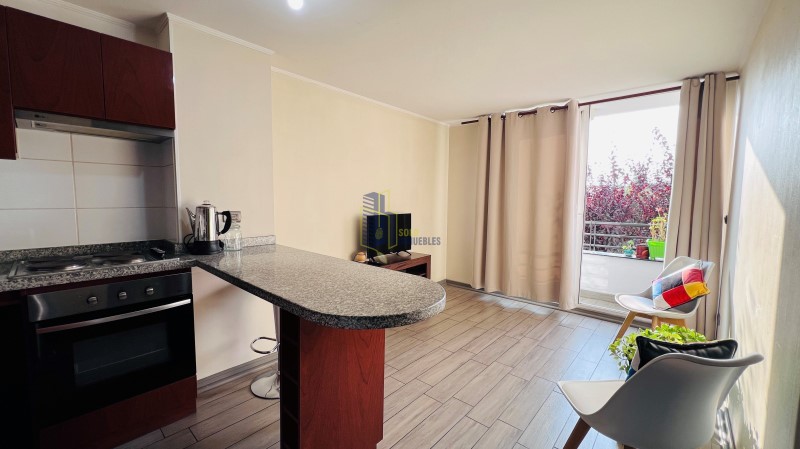 Imagen de Venta Departamento en La Cisterna - A PASOS DEL METRO EL BOSQUE - 46 m² - 2D - 2B (Cod. 35332)