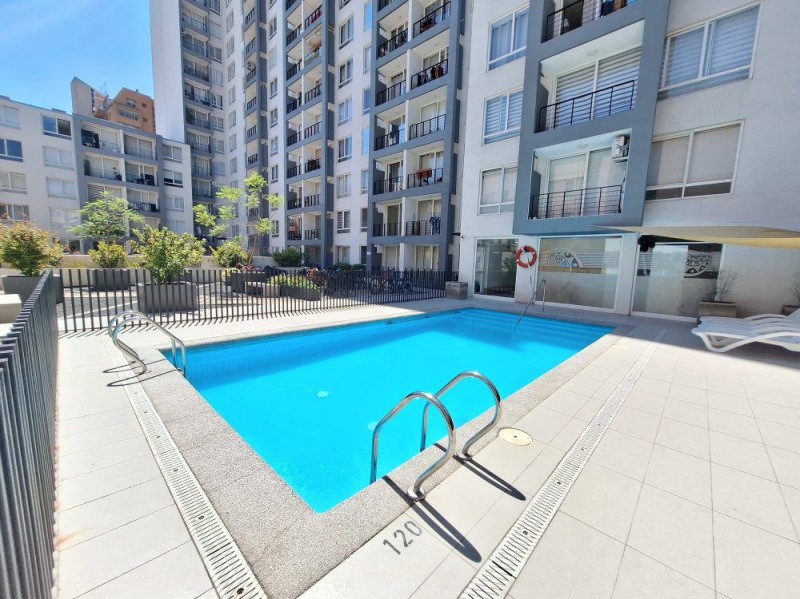 Imagen de Venta Departamento en Santiago - FRENTE A METRO SANTA ANA - 49 m² - 2D - 2B (Cod. 36465)