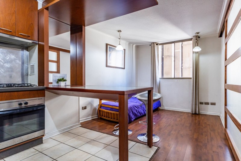 Imagen de Arriendo Departamento en Santiago - MERCED 562, SANTIAGO - 35 m² - 1D - 1B (Cod. 38298)