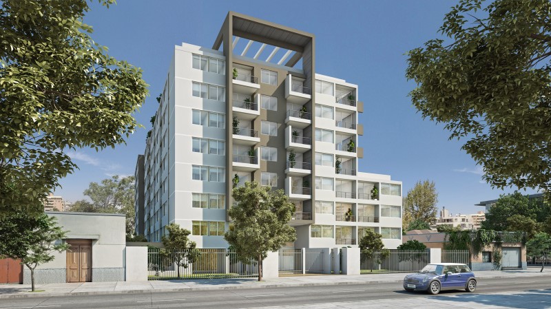 Imagen de Arriendo Departamento en Ñuñoa - CASI ESQUINA MUJICA, SECTOR BARRIO ITALIA. - 42 m² - 2D - 2B (Cod. 39425)