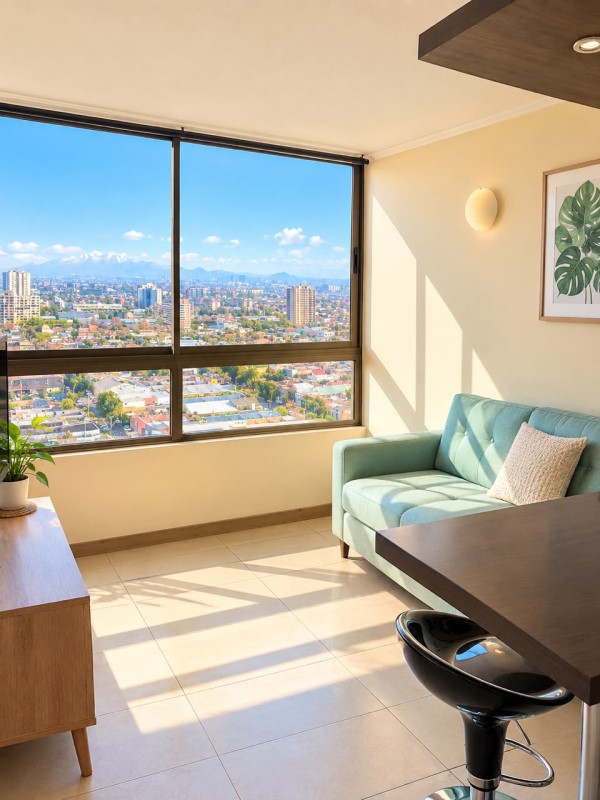 Imagen de Venta Departamento en Santiago - A DOS CUADRAS DEL METRO ÑUBLE DEPARTAMENTO 1 DORMITORIO - 29 m² - 1D - 1B (Cod. 39464)