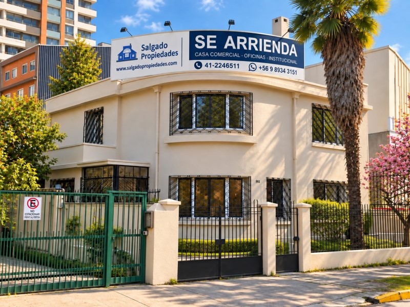 Imagen de Arriendo Oficina en Concepción - CASA EN ARRIENDO PARA OFICINAS SECTOR CENTRO, CONCEPCIÓN - 250 m² - 5D - 3B (Cod. 39474)