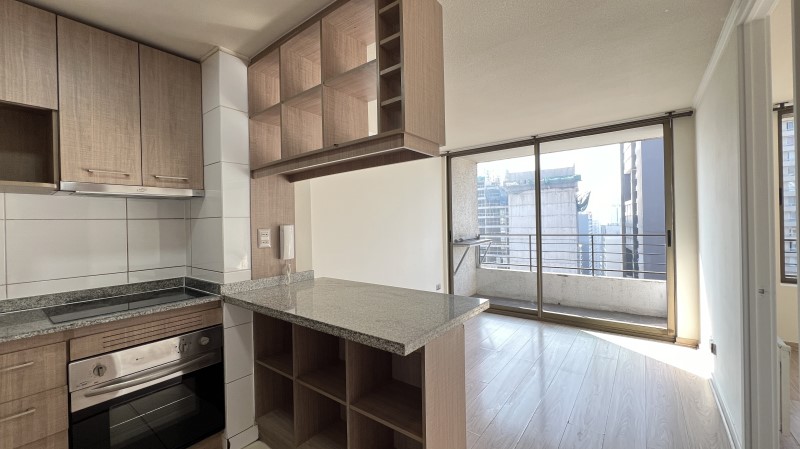 Imagen de Arriendo Departamento en Estación Central - RADAL 0102 METRO ECUADOR - 32 m² - 1D (Cod. 40015)